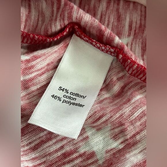 Maurices Riverside White Stars red Tank Top Size small strappy back NWT - Picture 10 of 10